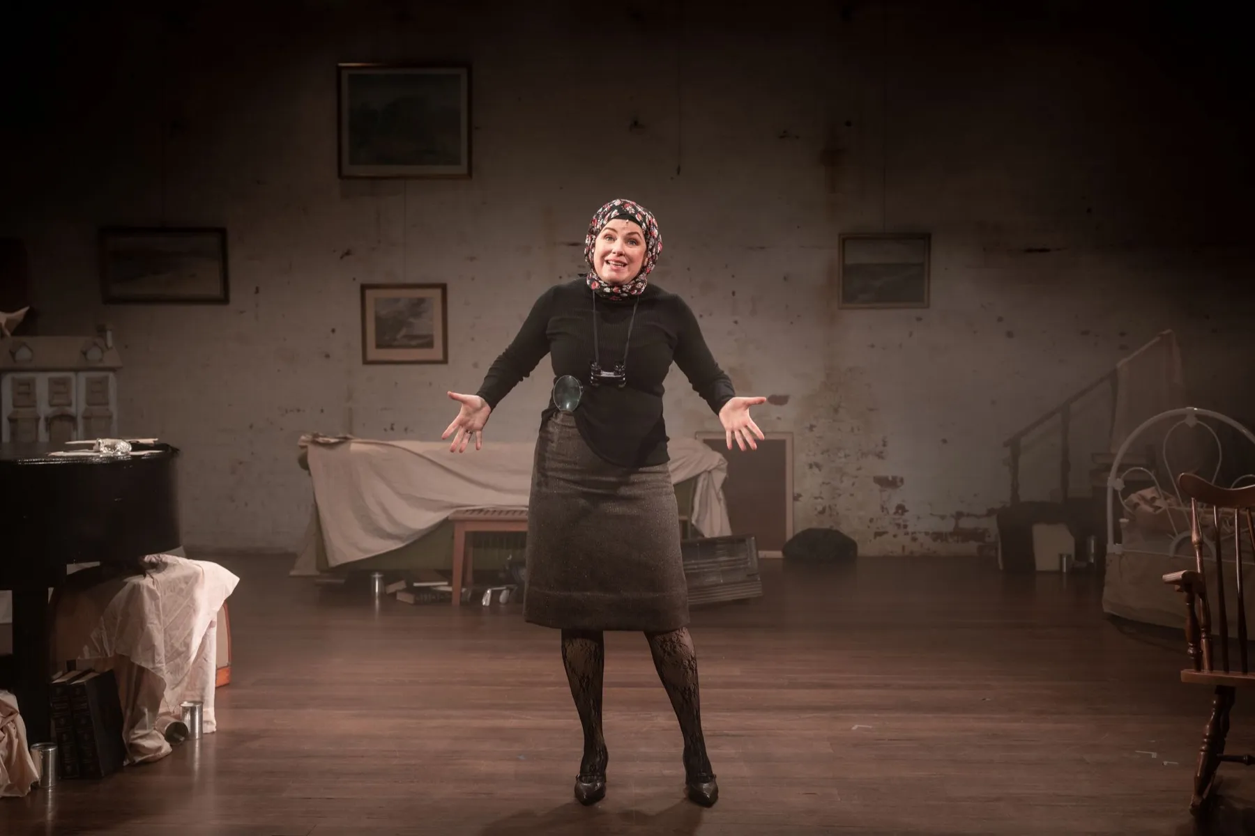 Helen Dallimore as Little Edie in Grey Gardens